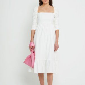 NWT - o.p.t. Bonnie Dress - White - Size L